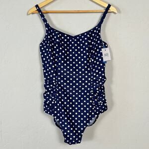 Panache Anya Riva Spot Balonne One Piece Swimsuit NWT EU 36E US 36DDD Pinup